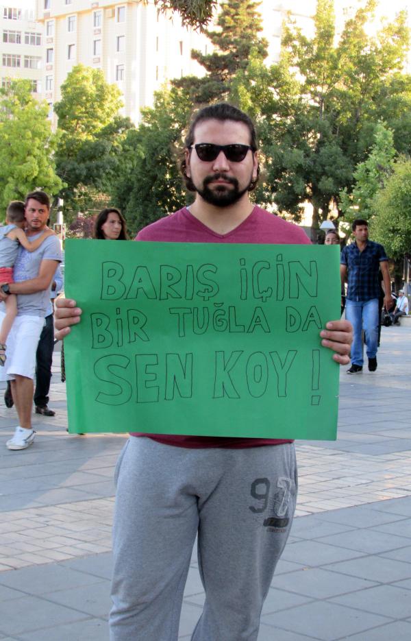 Suruç'taki terör katliamı, Kayseri'de protesto edildi