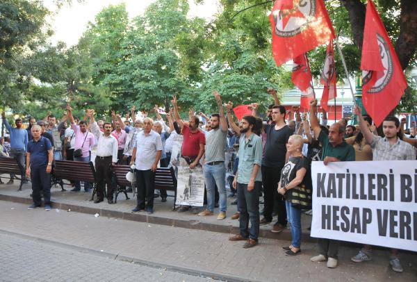 Eskişehir'de Suruç protestosu