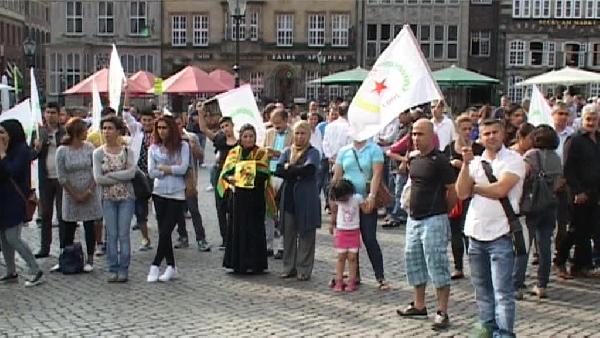 Bremen'de Suruç’taki kanlı saldırı protesto edildi
