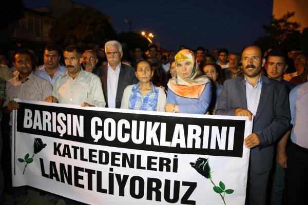 Suruç'taki saldırı Van'da kınandı (2)