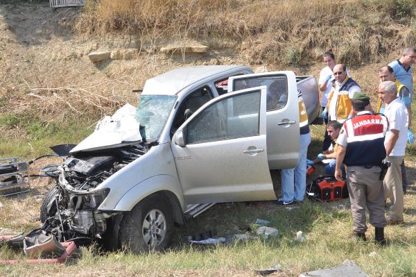 Malkara'da kaza: 3 ölü, 1 yaralı