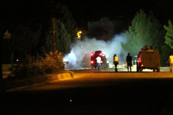 Suruç protestolarında olaylar çıktı, esnaf kepenk açmadı