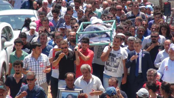 Suruç'ta ölen Okan Pirinç, Hatay'da toprağa verildi