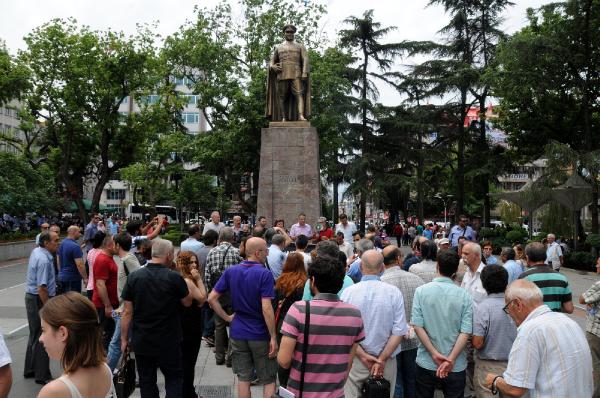 Trabzon’da teröre tepki eylemi