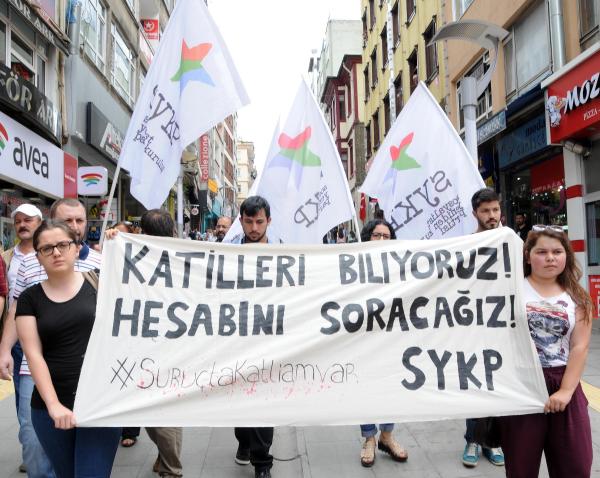 Giresun’da teröre tepki eylemi