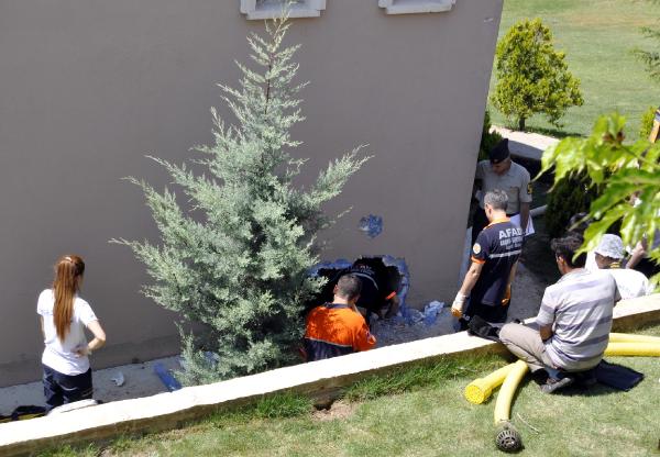 Tamir için girdiği termal su deposunda ölü bulundu