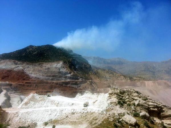 PKK, Silopi'de iş makinesi yaktı; 2 işçi kayıp
