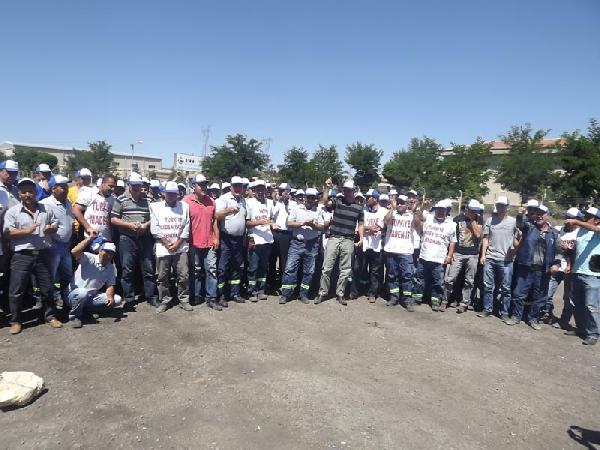 Seydişehir'de linyit ocağında 100 işçi iş bıraktı