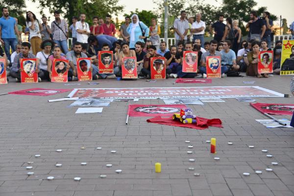 Antalya’da Suruç protestosu