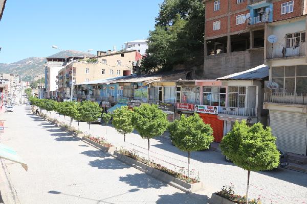 Suruç'taki katliamı protesto için Şemdinli'de kepenk kapatıldı
