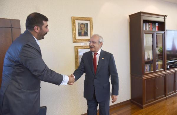 Kılıçdaroğlu, Çevre Mühendisleri Odası Genel Başkanı Güvenç ile görüştü