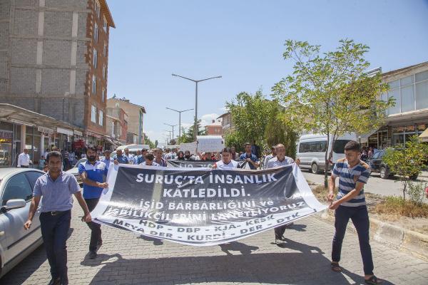 Ahlat'ta Suruç saldırısına kınama