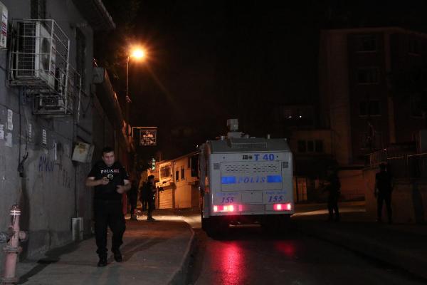 Beyoğlu'nda polis-eylemci gerginliği