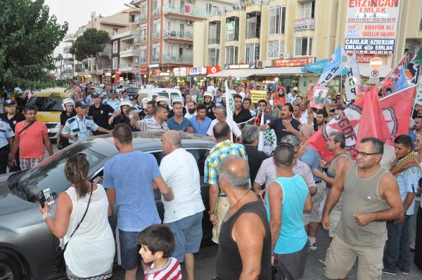 Suruç saldırısı Didim'de protesto edildi