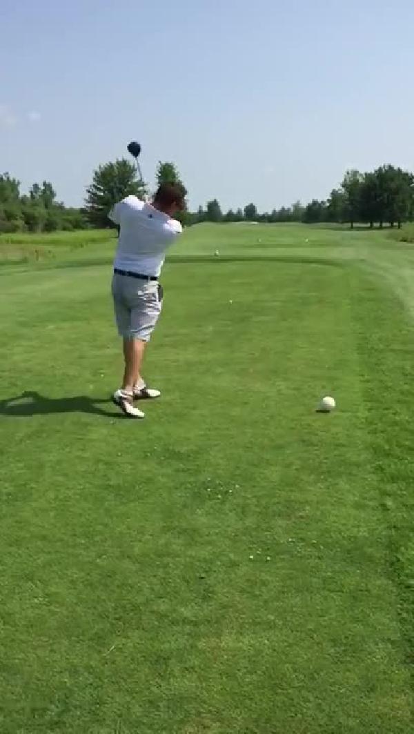 Golfçüden ölüm vuruşu