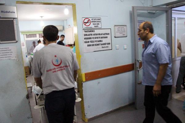 Tabanca kurşunu ile yaralandığını hastanede öğrendi