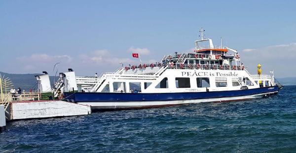 Çanakkale'de deniz otobüsü seferlerine poyraz engeli