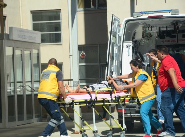 Bulgaristan'dan gelen Lütfiye Salimov, Çorlu'da kazada yaralandı