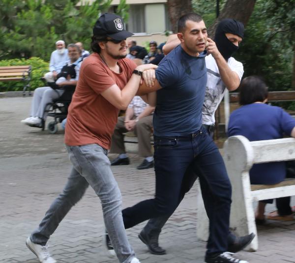 Operasyonda göz altına alınan şüpheliler sağlık kontrolünden geçirildi