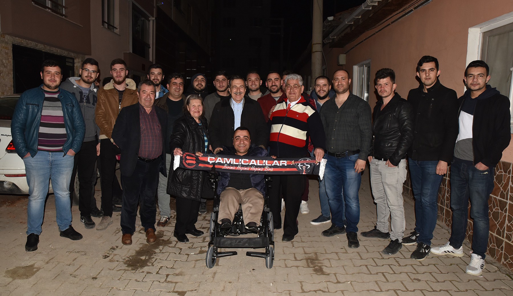Gurbetçi hayırseverden örnek davranış