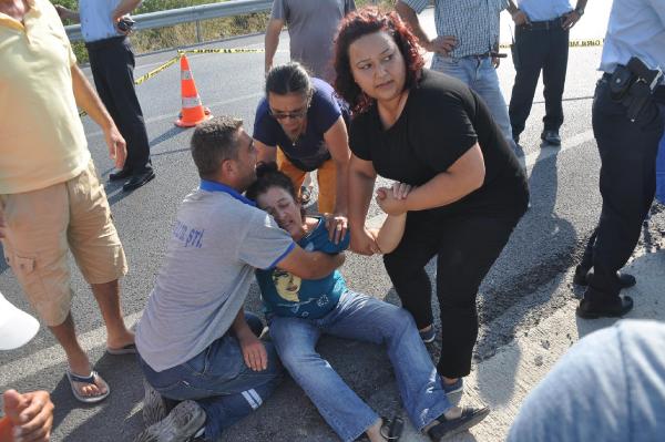 Otobüsün altında kalan 2 çocuk babası öldü