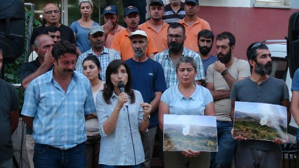 Tunceli'de orman yangını (2)