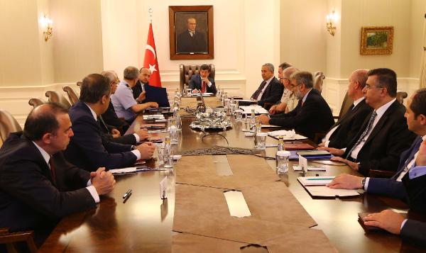 Çankaya Köşkü'nde 'Özel Güvenlik Toplantısı'