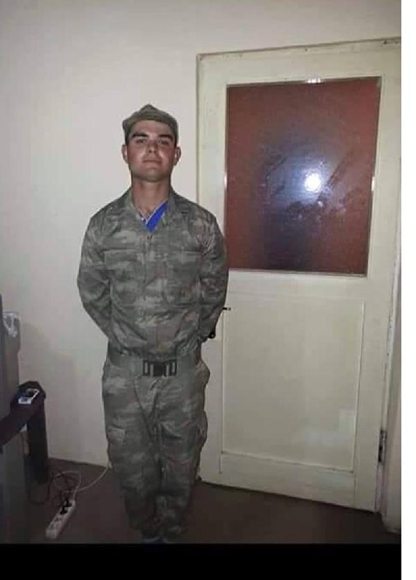 İzinde başından vurularak öldürülen asker toprağa verildi