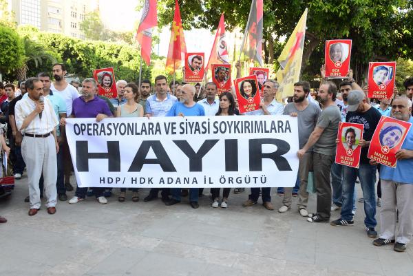 Adana'da HDP'den barış eylemi