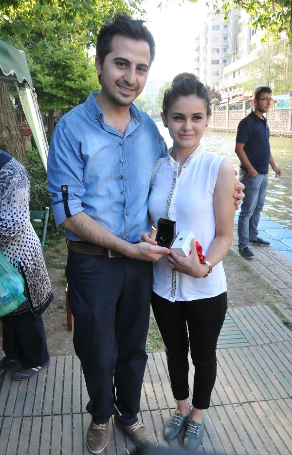 Porsuk Çayı'nda evlilik teklifi