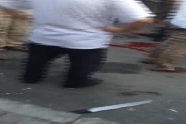 Dolmuş durağı'na park eden sürücü canından oldu