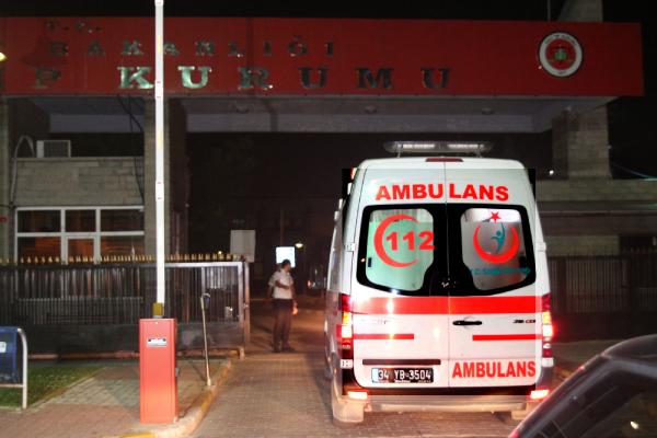 Şehit polisin cenazesi Adli Tıp'ta