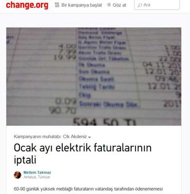 Elektrik şirketinin gecikmeli faturası vatandaşı kızdırdı