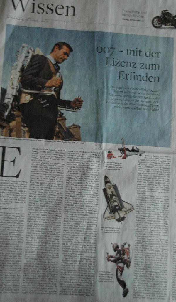 “James Bond filmleri teknolojiye ilham veriyor”