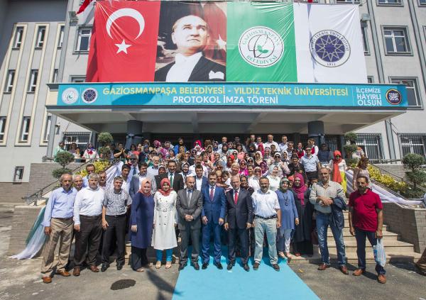 YTÜ ile Gaziosmanpaşa Belediyesi arasında üniversite binası için protokol imzalandı