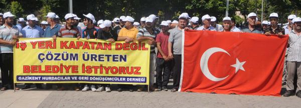 Gaziantep'te katı atık toplayıcılarından 'ceza' tepkisi