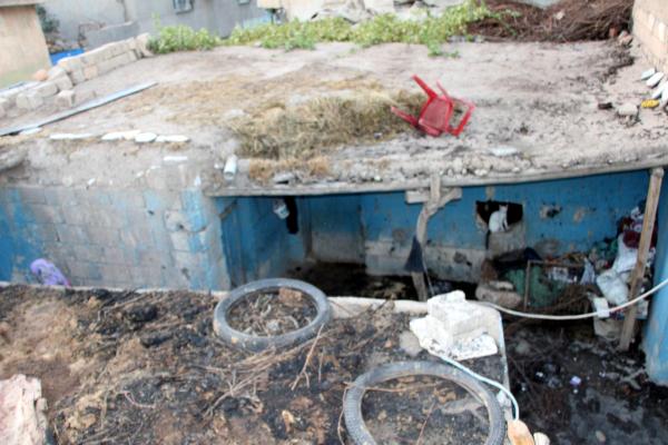 Nusaybin'de gaz kapsülü kümesi yaktı, 15 kanatlı telef oldu