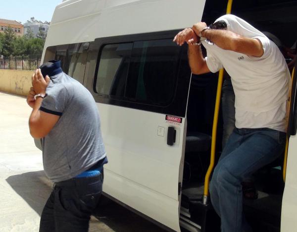 Kilis'te IŞİD şüphelisi 8 kişi adliyeye sevk edildi
