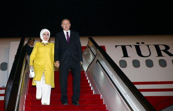 Cumhurbaşkanı Erdoğan Çin'de