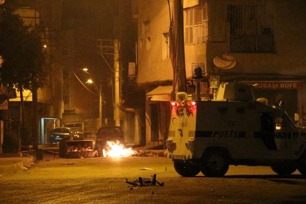 Nusaybin'de olaylı gece