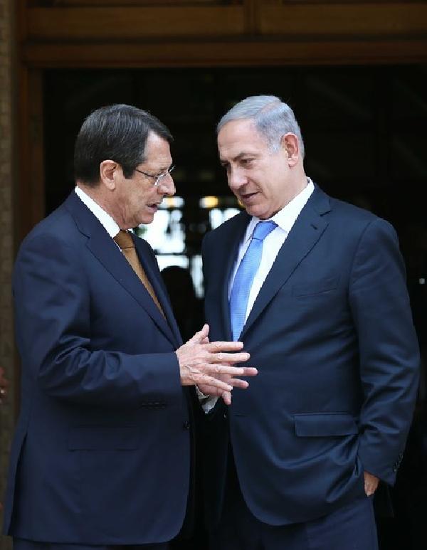 İsrail Başbakanı Netanyahu Güney Kıbrıs’ı ziyaret etti