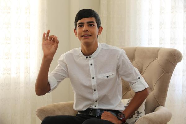 Genç yeteneğin hedefi, Kemal Sunal gibi olmak