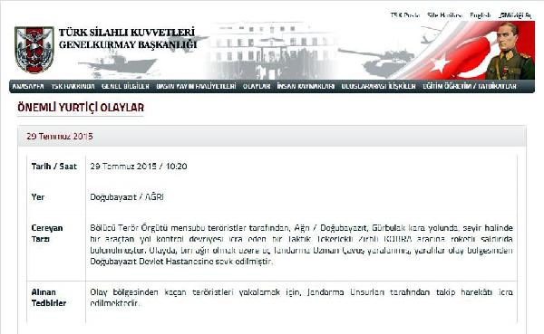 Doğubayazıt'ta PKK ile çatışma: 1'i ağır 3 asker yaralandı (2)
