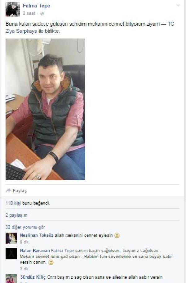 Şehit Uzman Çavuş Sarpkaya, askeri törenle uğurlandı (2)