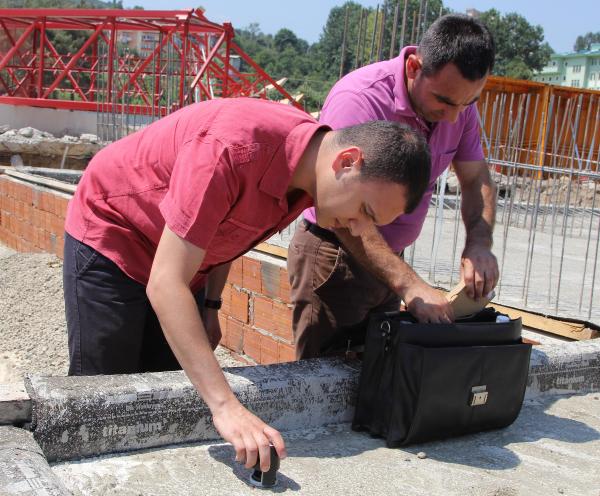 Giresun’da Bakan Canikli’nin temelini attığı TOKİ inşaatına mühür