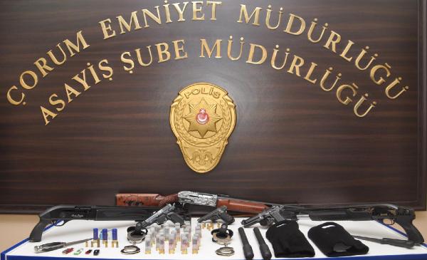 Kar maskeli çeteye operasyon: 6 gözaltı