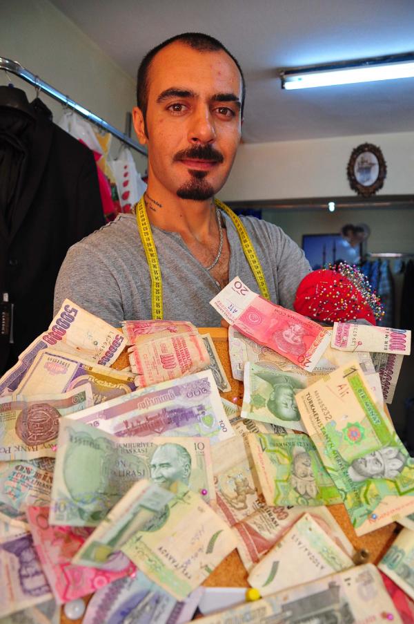 Para koleksiyoneri terzi