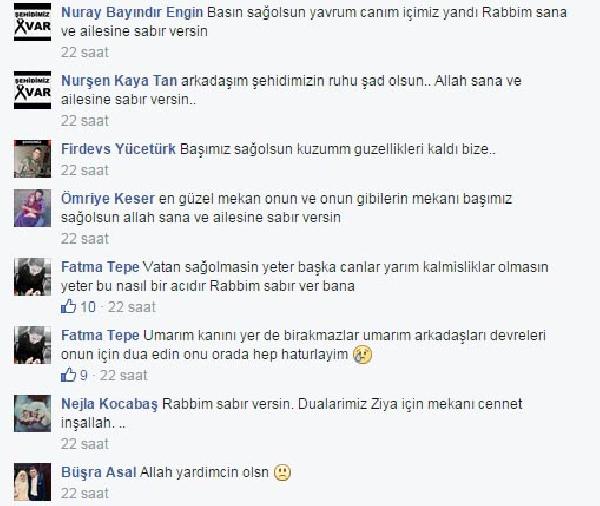Şehidin kız arkadaşı: Yeter başka canlar, yarım kalmışlıklar olmasın