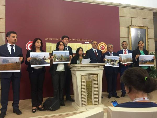 HDP, Diyarbakır-Lice yangınları için Meclis Araştırması istedi