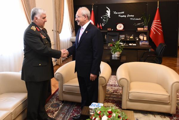 Orgeneral Özel'den Kılıçdaroğlu'na veda ziyareti